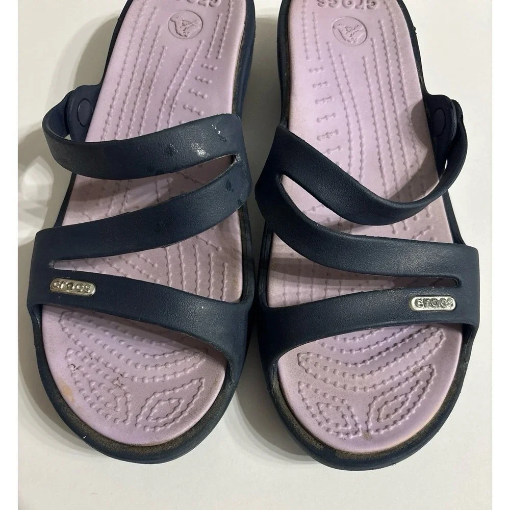 Crocs Women's Patricia Wedge Sandals (sz. 8W) 2in wedge